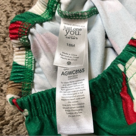Baby Boys' Santa Coat Pajama Set - Just One You made by Carter's 18 Month - Picture 5 of 5